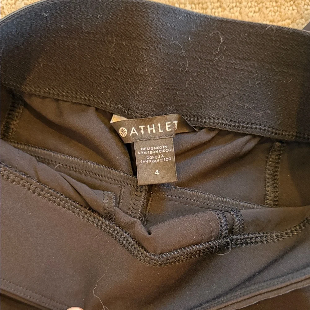 Athleta Women's Black Cargo Pants - Picture 2 of 2